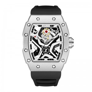 BAOGELA Top Brand Watches for Men Fashion Sport Waterproof Mechanical Wind Watch 50Bar Casual Stainless Watch Japan Reloj Hombre 4143